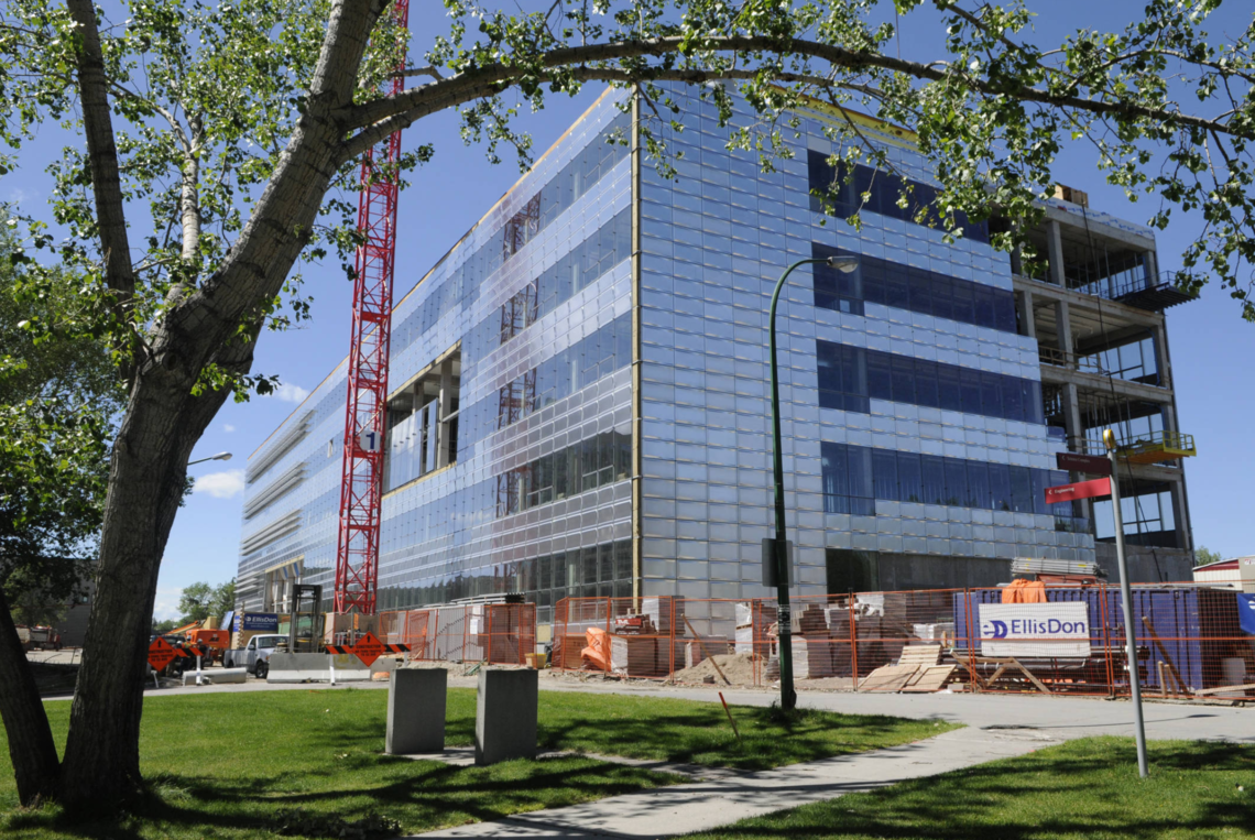 Energy, Environment and Experiential Learning Building: nearly complete exterior construction Energy, Environment and Experiential Learning Building: nearly complete exterior construction