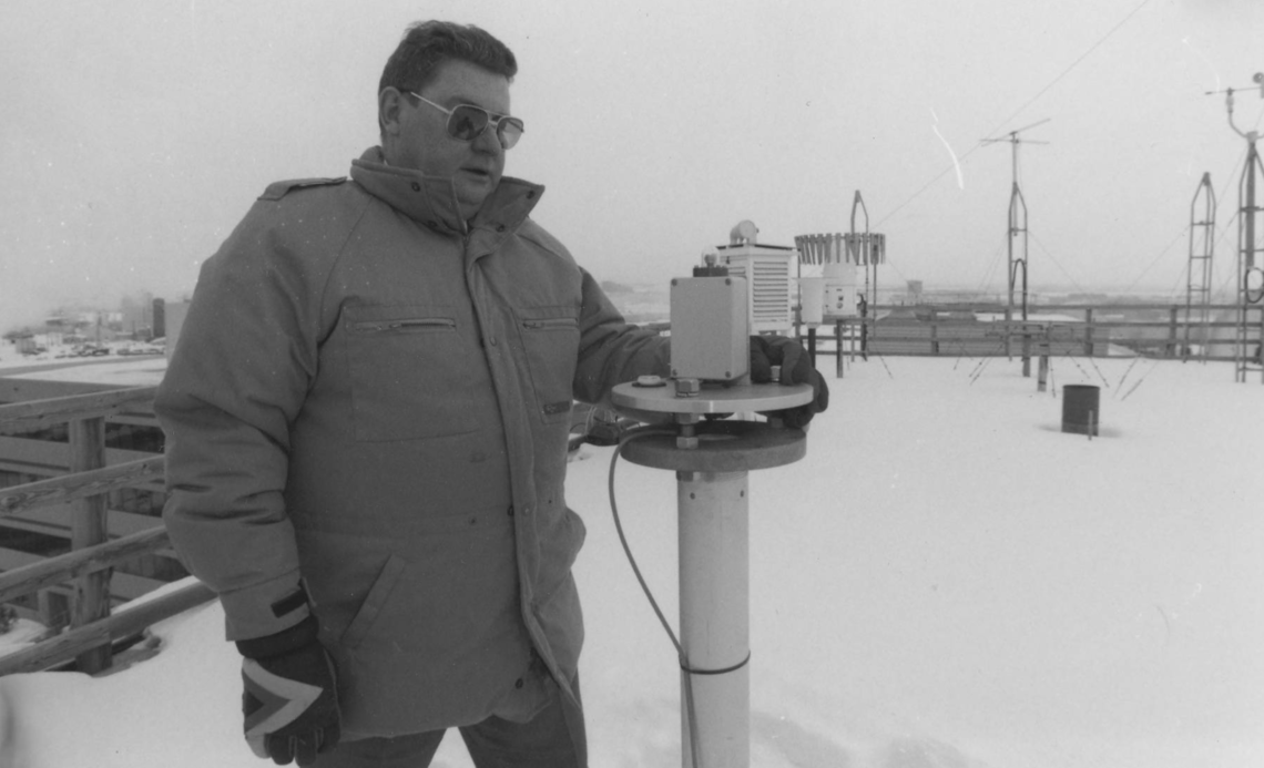 Tom Medlicott - meteorologist, Environment Canada