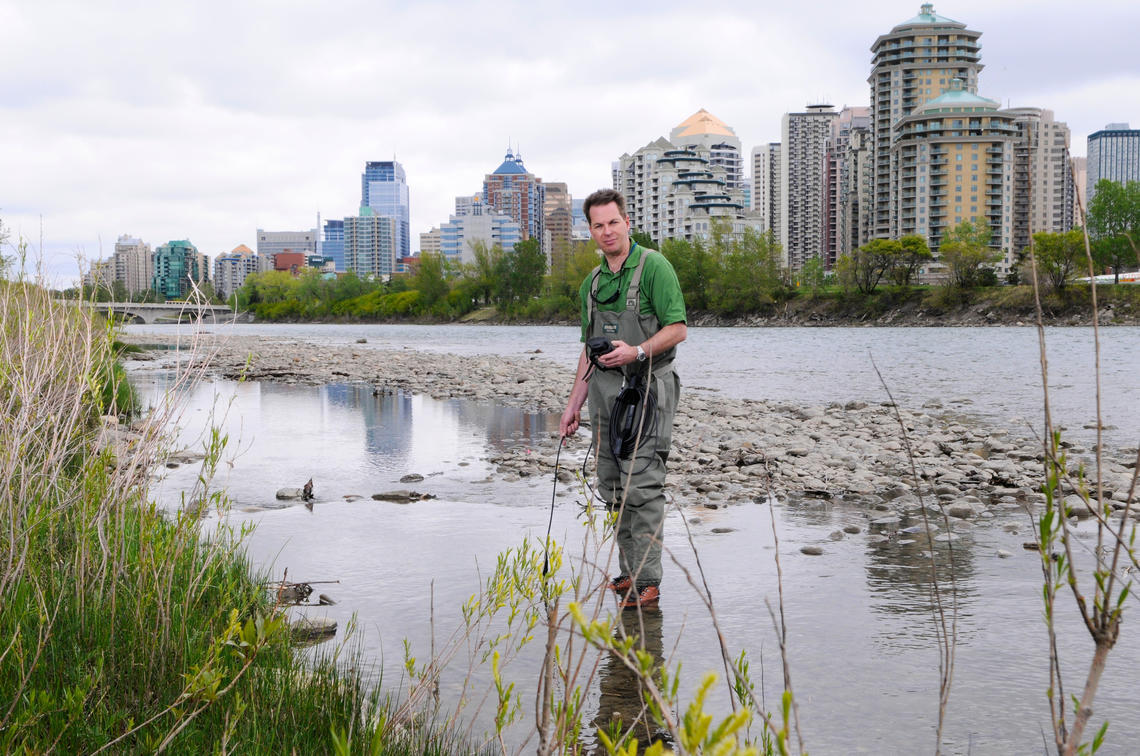 Lee Jackson studies water supplies for both small, rural communities and larger centres. Lee Jackson studies water supplies for both small, rural communities and larger centres.