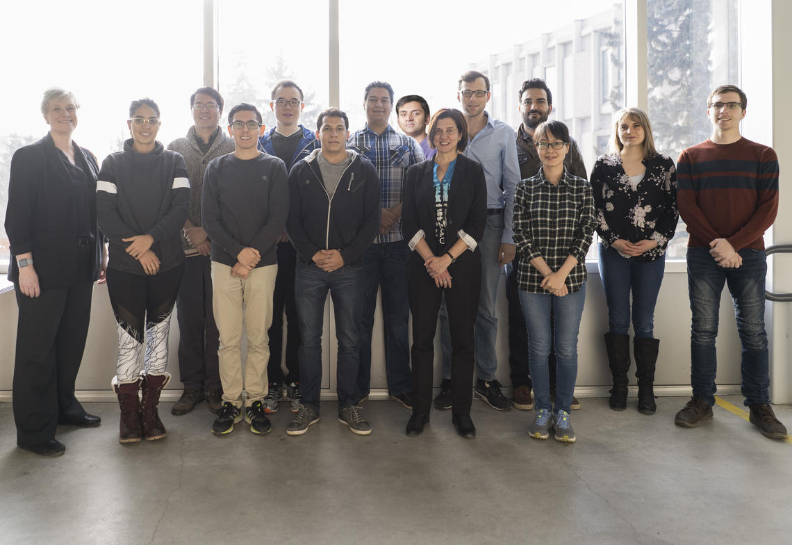 Lab Group Photo 2019 i2sense lab group photo