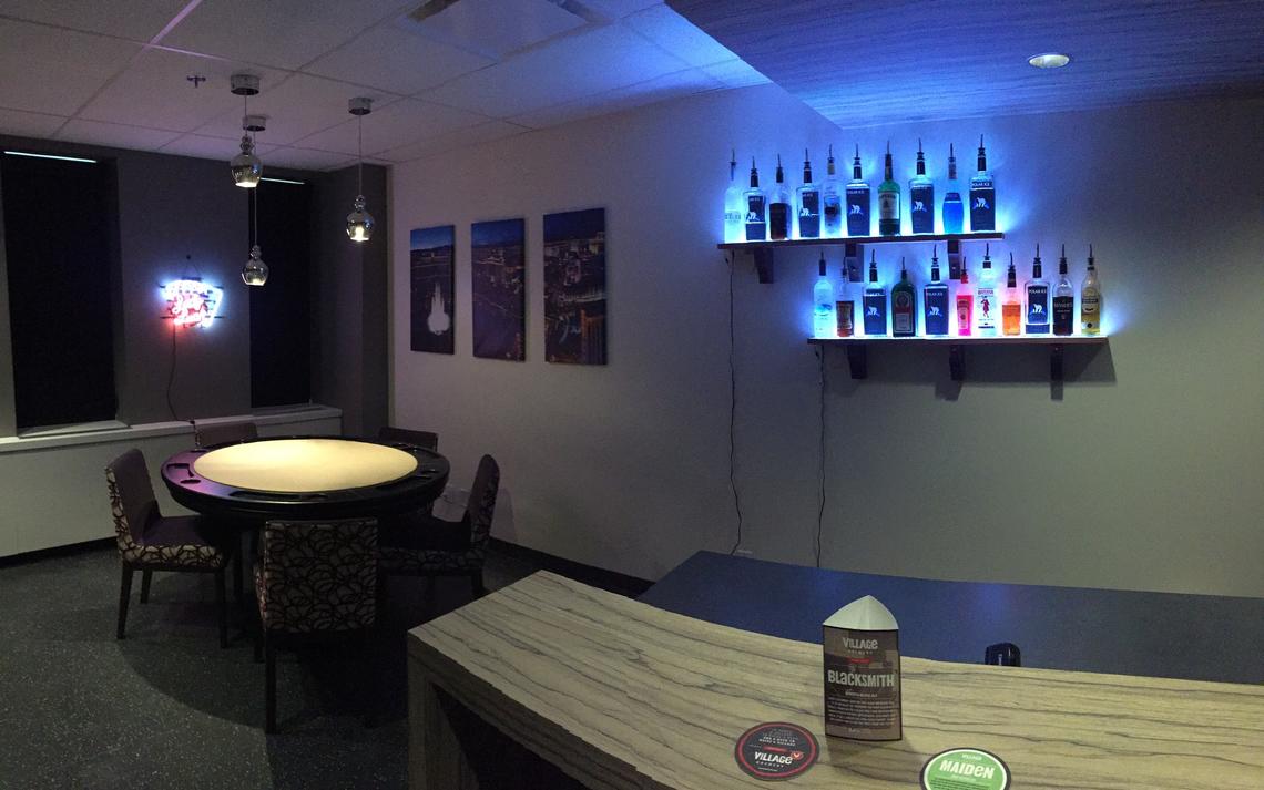 Photo of the Substance Use and Gambling bar lab