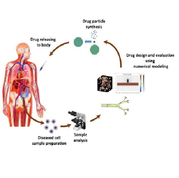 Mathematical and computational modeling of nano-engineered drug delivery systems
