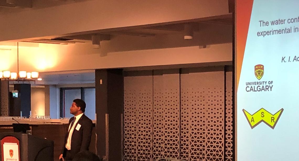 Kayode presented his talk at the ASRL Chalk Talk in January 2020. Kayode presented his talk at the ASRL Chalk Talk in January 2020.