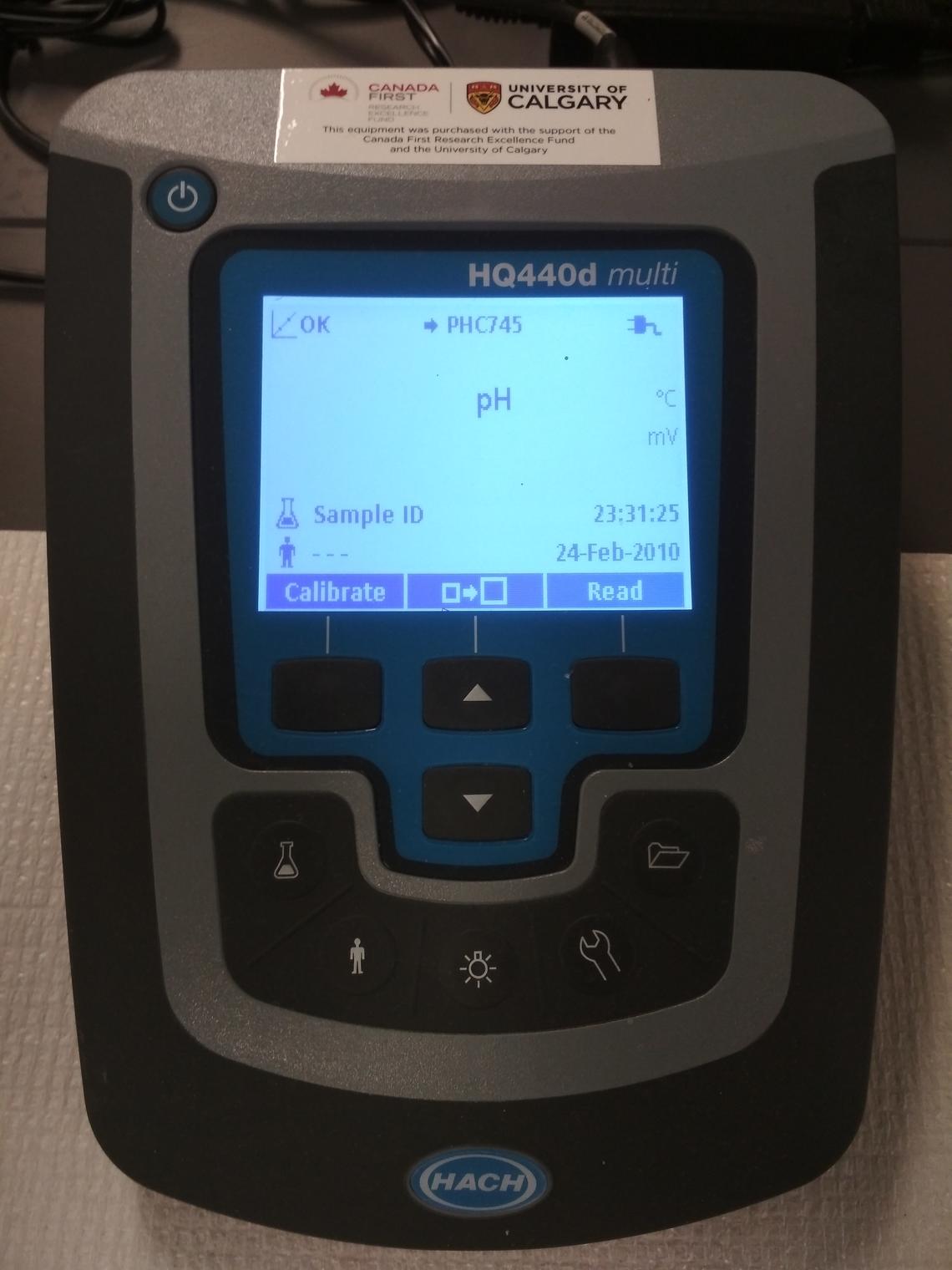 Hach pH HQ440D Benchtop Meter