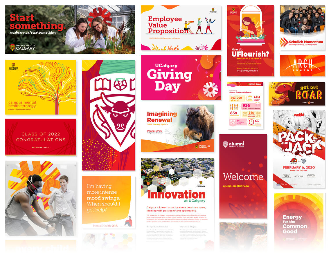 UCalgary brand examples