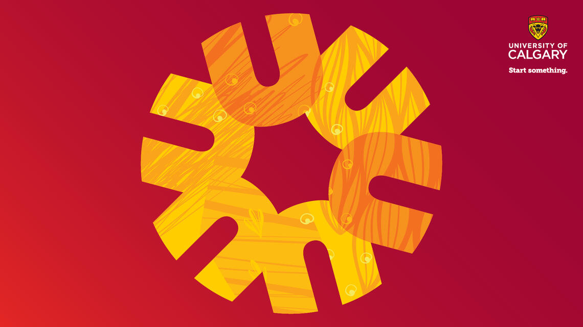 UCalgary Start something zoom background option 3