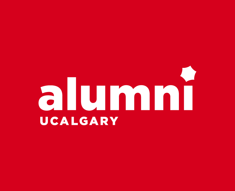 Alumni wordmark reverse