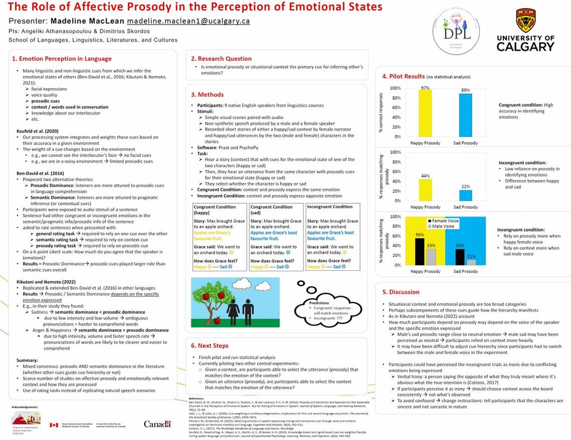 Madeline's first-place prize winning poster!