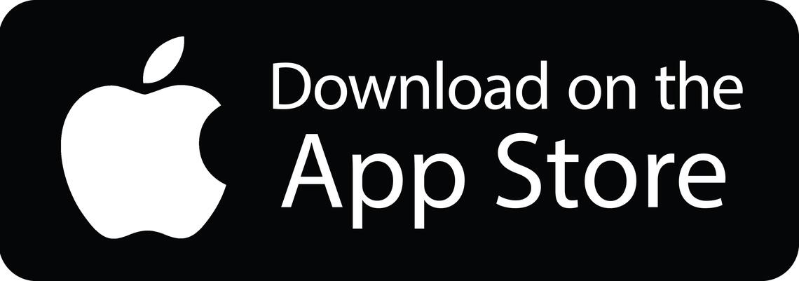 Button for downloading app on Apple App Store