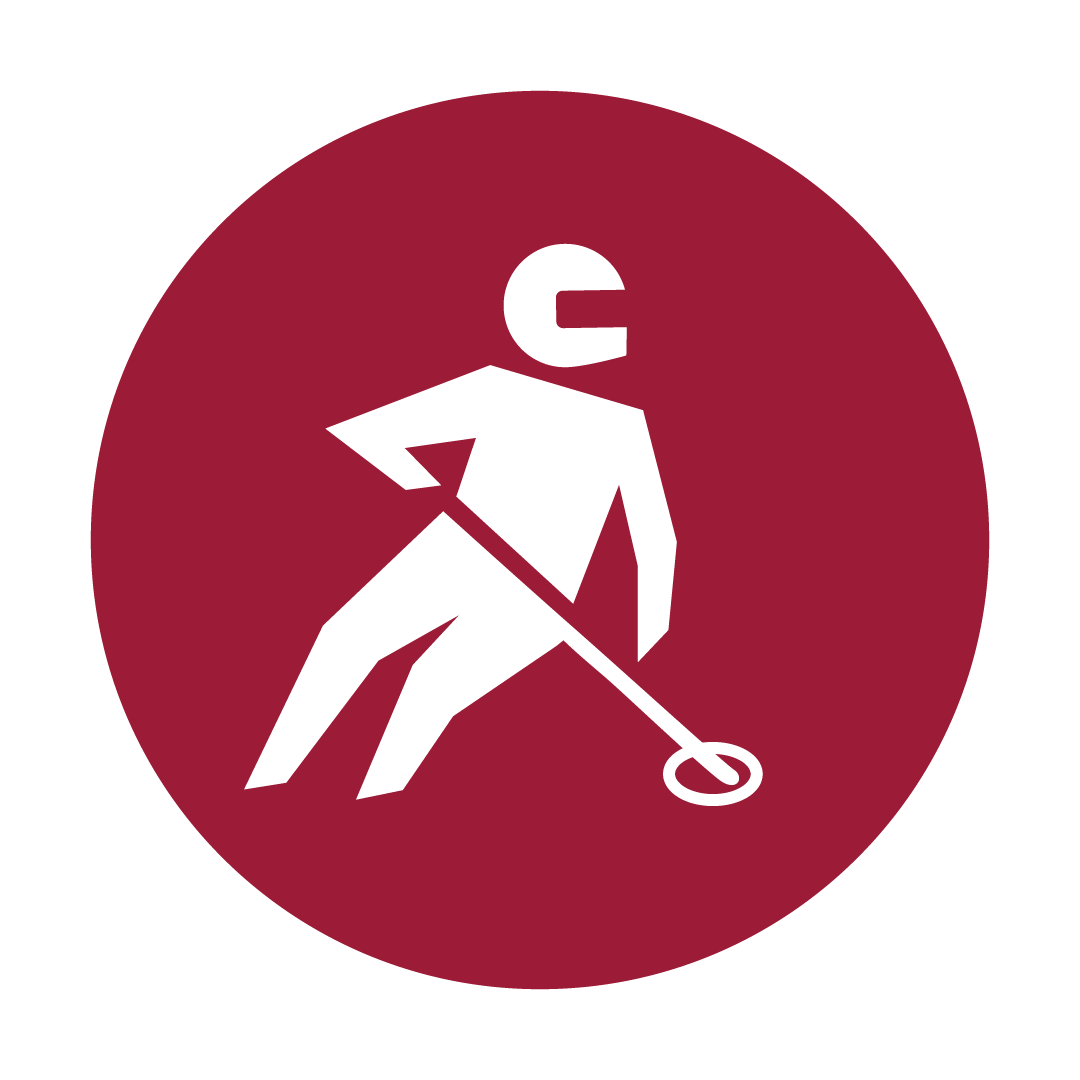 Ringette player icon