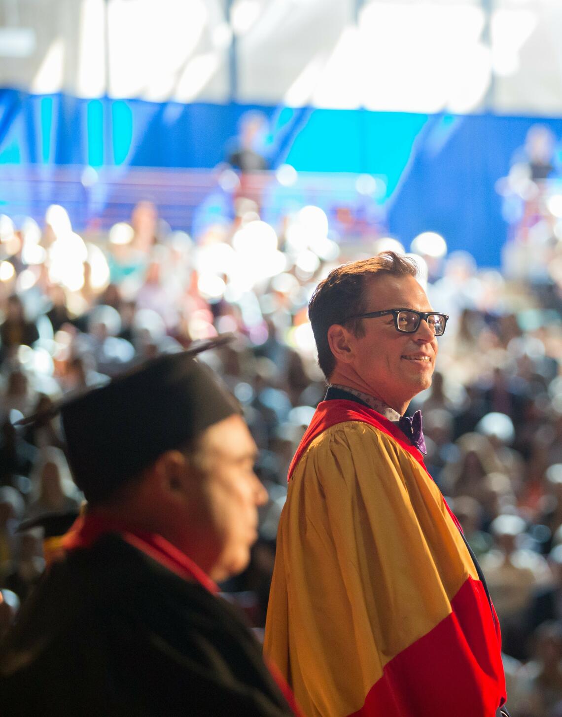Photo of people at convocation