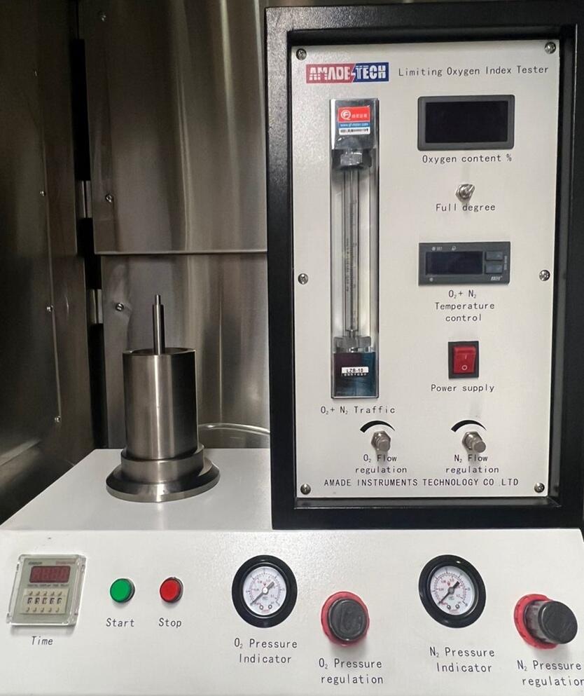 Limiting Oxygen Index (LOI) Tester