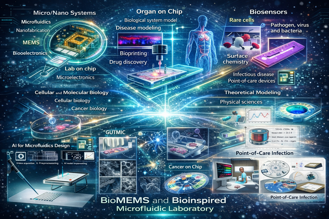 BioMEMS and Bioinspired Microfluidic Laboratory