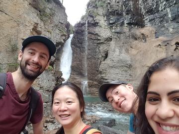 Johnston Canyon Hike