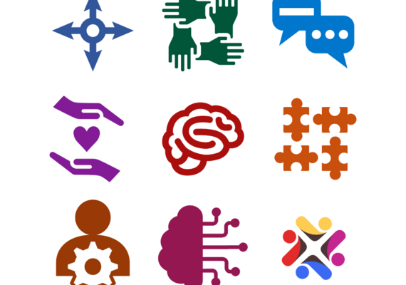 A grid of the icons for the Future Skills modules.