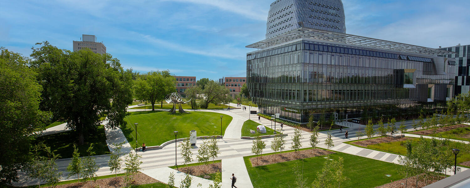 Summer on the UCalgary campus