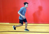 Forward run progressing speed