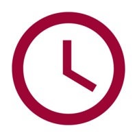 Graphic of clock