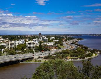 Perth city view - Shah Rokh