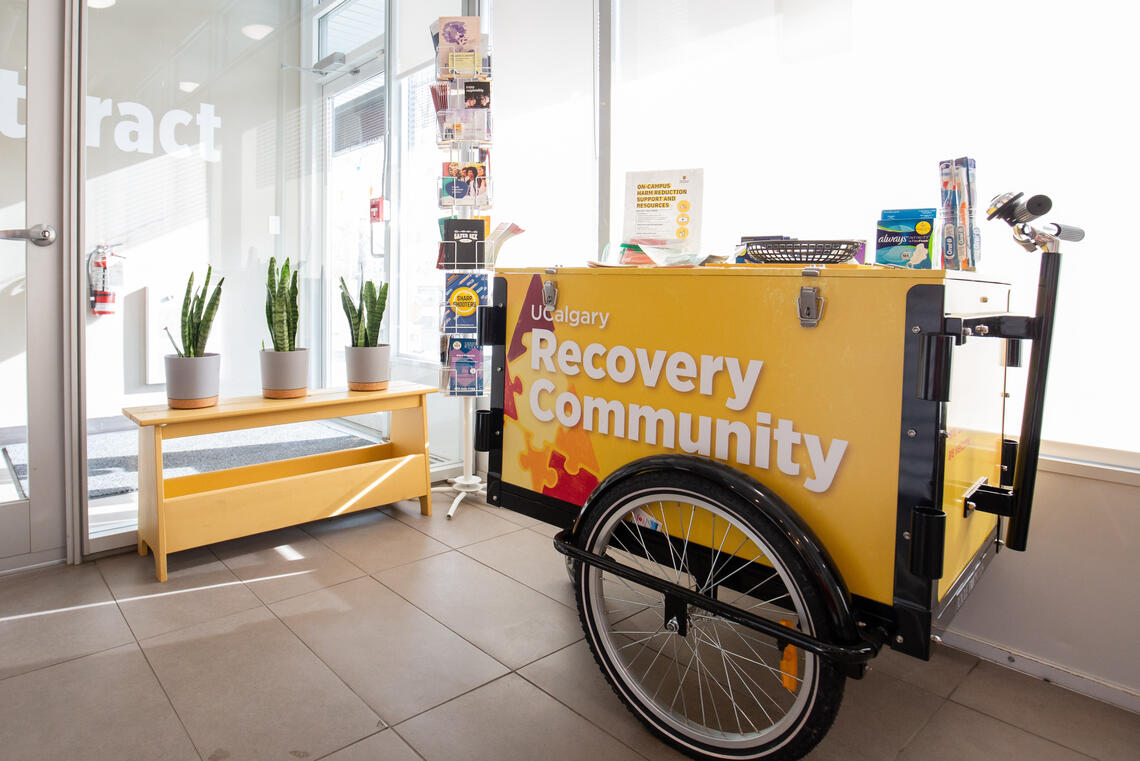 A recovery cart