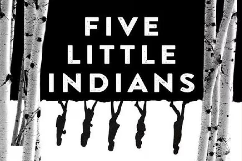 The book cover of 'Five Little Indians'